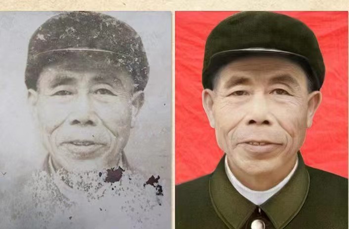 赵西垸林场老照片模糊修复-72