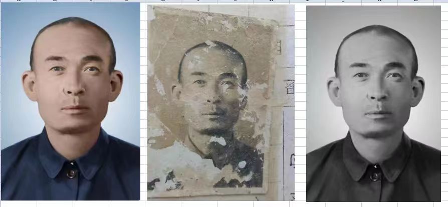 赵西垸林场老照片模糊修复-21